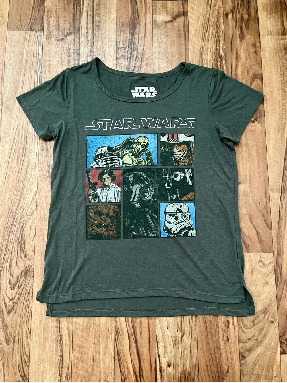 Star Wars gray short sleeve graphic tee
